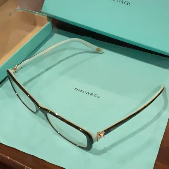 Tiffany & Co. Black and White Glasses - Picture 5 of 16